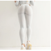 White Fitness Women Sport Seamless Leggings High Waist Elastic Solid Yoga Leggings Gym Jogging Quick Dry Push Up Slim Pants Female