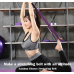 183*3.8cm Yoga Strap Cotton Exercise Yoga Belt Adjustable Woven Stretch D-Ring Buckle Fitness Stretching Bands Pilates Rope