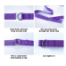 183*3.8cm Yoga Strap Cotton Exercise Yoga Belt Adjustable Woven Stretch D-Ring Buckle Fitness Stretching Bands Pilates Rope