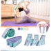 Slimming Resistance Band Yoga Auxiliary Stretching Belt Adult Latin Training Elastic Bands Beginner Pilates Multi-Functional Hot