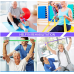 Resistance Bands Set TPE Elastic Band 4 Resistance Levels Exercise Workout Recovery Fitness Yoga Pilates Rehab Strength Training Resistance Bands Set TPE Elastic Band 4 Resistance Levels Exercise Workout Recovery Fitness Yoga Pilates Rehab Strength Training