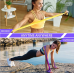 Resistance Bands Set TPE Elastic Band 4 Resistance Levels Exercise Workout Recovery Fitness Yoga Pilates Rehab Strength Training Resistance Bands Set TPE Elastic Band 4 Resistance Levels Exercise Workout Recovery Fitness Yoga Pilates Rehab Strength Training