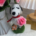 Fuzzy Finished Pipe Cleaner Chenille Stems Handmade Cute Cartoon Snoopy Toy Kids Gift