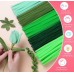 Green Pipe Cleaners,500pcs in 5 Colors, Chenille Stems for Art and Craft Projects, Flower DIY Decorations