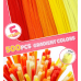 Orange Pipe Cleaners,500pcs in 5 Colors, Chenille Stems for Art and Craft Projects,Flower DIY Decorations