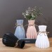 2PC* Water Ripple Plastic Vase Home Living Room Office Flower Arrangement Decoration Crafts Wedding Table Center Vase Ornament